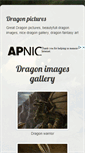 Mobile Screenshot of dragonimages.net