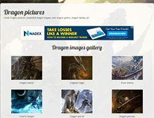 Tablet Screenshot of dragonimages.net